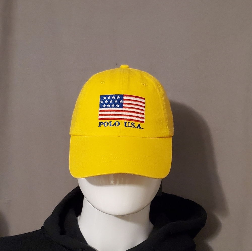 Ralph Lauren Polo USA Flag Hat